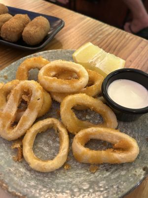Calamares  at Viva Chapata in Madrid