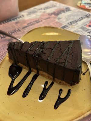 Tarta de chocolatee  at Viva Chapata in Madrid