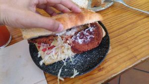 Nueva Natacha chapata at Viva Chapata in Madrid