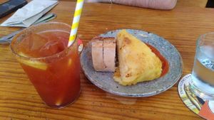 Pincho tortilla at Viva Chapata in Madrid