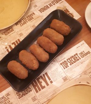 Croquetas  at Viva Chapata in Madrid