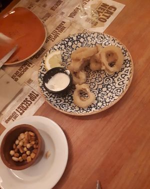 Calamares  at Viva Chapata in Madrid