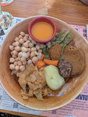 Cocido madrileño at Viva Chapata in Madrid