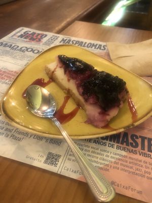 Cheesecake  at Viva Chapata in Madrid