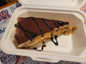 Tiramisu, exquisite at Viva Chapata in Madrid