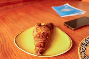 croissant at Viva Chapata in Madrid