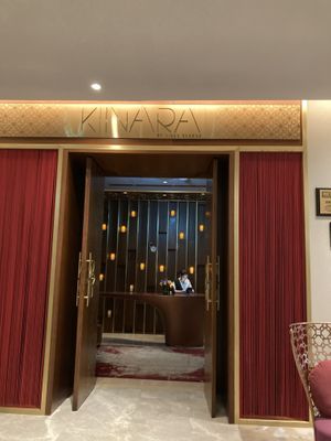 Main entrance inside hotel  at Kinara By Vikas Khanna - JA Lake View Hotel in Dubai