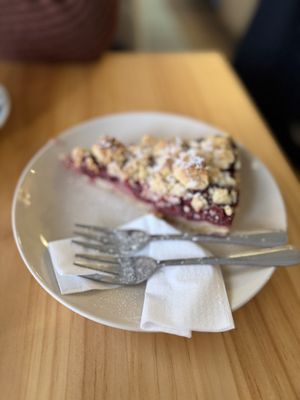 Cherry pie  at Frau Mexi in Cologne