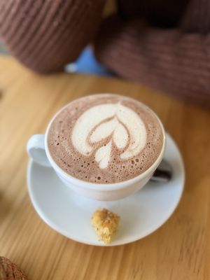 Hot chocolate   at Frau Mexi in Cologne