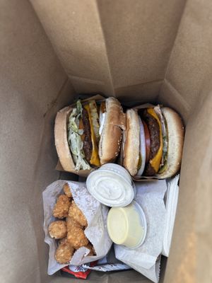   at Nice Burger in Irvine