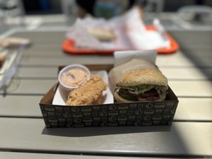   at Nice Burger in Irvine