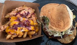   at Nice Burger in Irvine