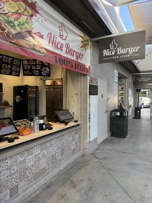 Ordering Counter   at Nice Burger in Irvine