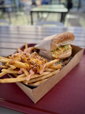 Animal Style Fries   at Nice Burger in Irvine