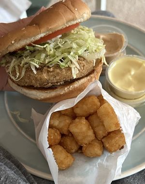   at Nice Burger in Irvine