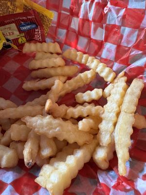 Forgot to take the pics before I ate the burger! Also the Vegana combo! It was good 👍🏼 fries were more than double the amount here. Portions are big  at Buller Brewing Palermo in Buenos Aires