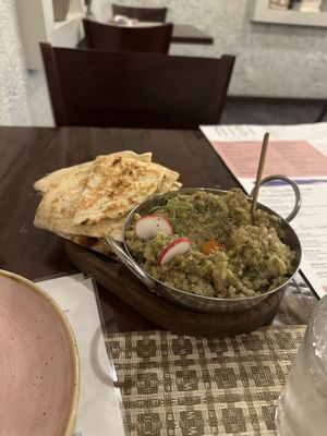 I tried the smoked eggplant and it was a delight!  at Nisi Greek Taverna in Schererville