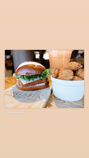   at Organa Food & Juice Bar in Troy