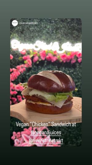   at Organa Food & Juice Bar in Troy