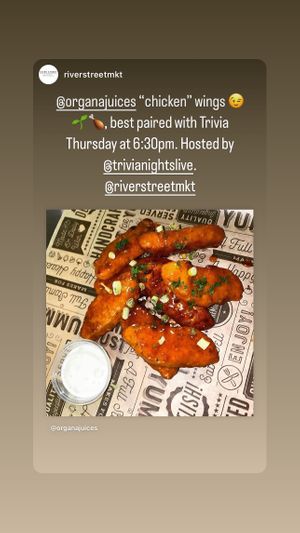   at Organa Food & Juice Bar in Troy