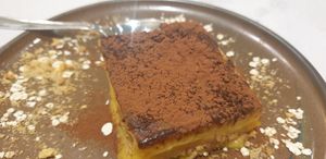 Tarta de natillas at Artemisa Sol in Madrid