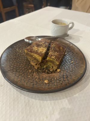 Piece de resistance… Artemis’s version of the ‘Pastel De Nata’ 😋  at Artemisa Sol in Madrid