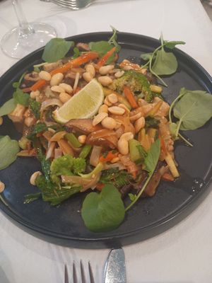 Pad Thai at Artemisa Sol in Madrid