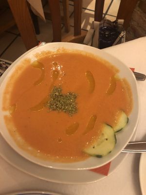 Gazpacho  at Artemisa Sol in Madrid
