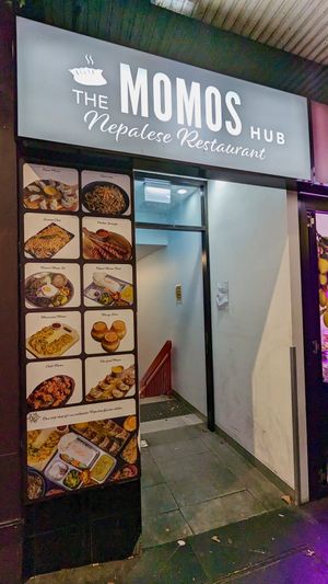 Entrance at The Momos Hub in Sydney