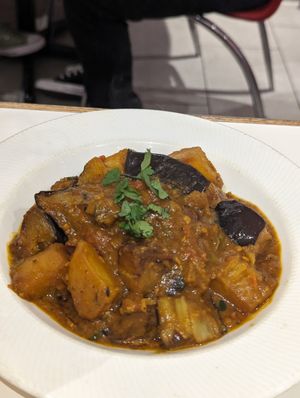 Aloo behta at The Momos Hub in Sydney