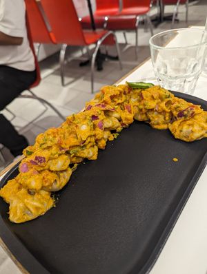 Marinated momo at The Momos Hub in Sydney