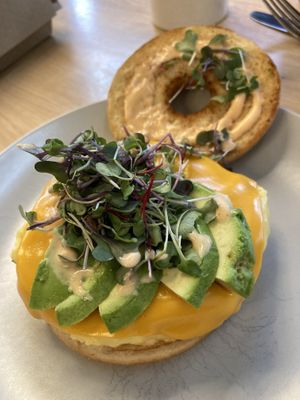 Houseplant sando  at Hook and Press in Santa Barbara