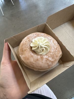 Horchata vegan donutts  at Hook and Press in Santa Barbara