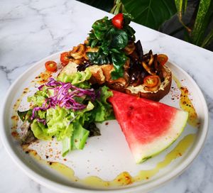 Breakfast - Mushrooms on Toast at H Hotel El Nido in El Nido