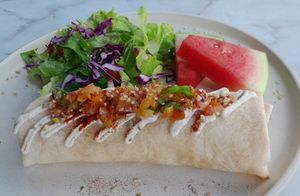 Breakfast Burrito at H Hotel El Nido in El Nido