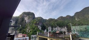 Back view from the rooftop at H Hotel El Nido in El Nido