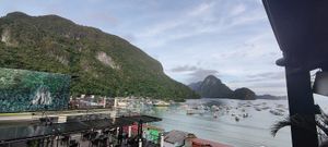 View from the rooftop at H Hotel El Nido in El Nido