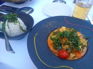 Thai Curry at Café Restaurant Oberwaldhaus in Darmstadt