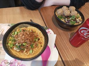 Very tasty and portions are huge. at Itsu in Paris