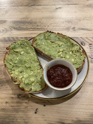 Avocado on Sourdough Toastt  at FCB Coffee in West London