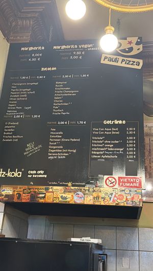   at Pauli Pizza in Hamburg