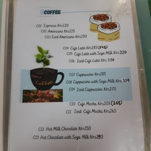 Coffee at dine & shop in Lalitpur