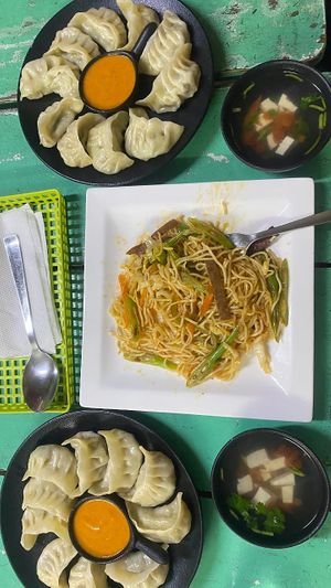 Peaceful place for your meal with diligent staff with tasty foods😍 at dine & shop in Lalitpur