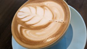 Best latte I've had here at Kynd Kulture in Bangkok