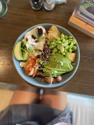 Kulture bowl plus extra avo  #Veganuary at Kynd Kulture in Bangkok