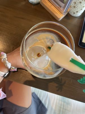 Their special Coconut coffee is a must  #Veganuary at Kynd Kulture in Bangkok