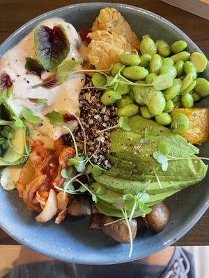 Bowl - Great flavours and lovely presentation  #Veganuary at Kynd Kulture in Bangkok