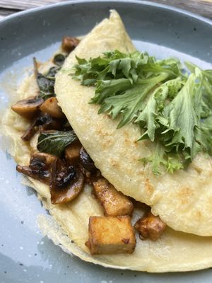 Omelette  at Kynd Kulture in Bangkok