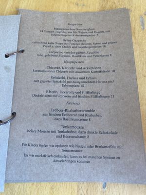 Aktuelle Karte vom 1.6.2023  at Tonka in Frankfurt