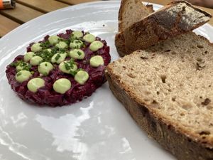 Rote Bete Tartar  at Tonka in Frankfurt